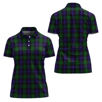 Mitchell Tartan Polo Shirt For Women Women - Tartan Vibes Clothing