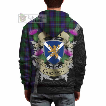 Mitchell Tartan Family Crest Hoodie Lion Rampant Royal Thistle Shield Celtic Inspired - Tartan Vibes Clothing