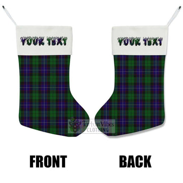 Mitchell Tartan Christmas Stocking with Personalized Text - Tartan Vibes Clothing