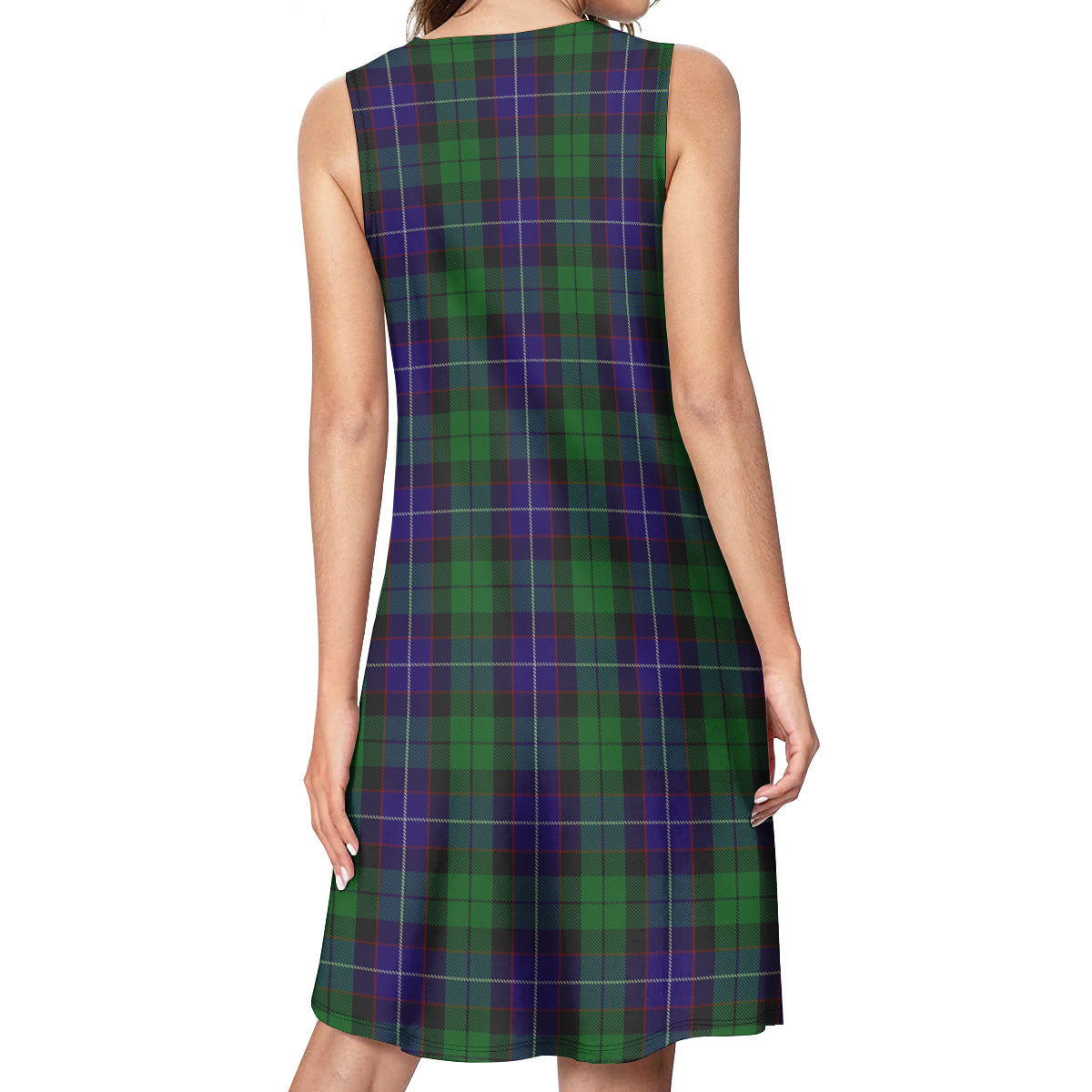 Tartanvibesclothing Mitchell Tartan Womens Casual Dresses