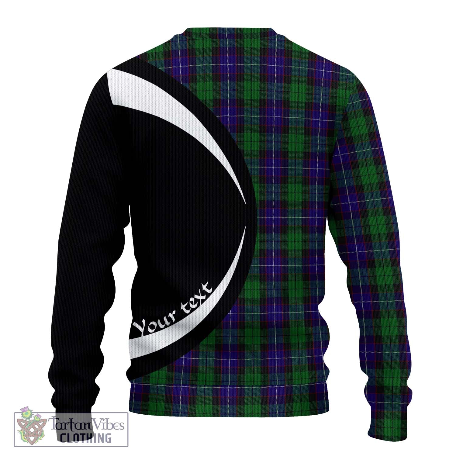 Mitchell Tartan Ugly Sweater with Family Crest Circle Style - Tartan Vibes Clothing