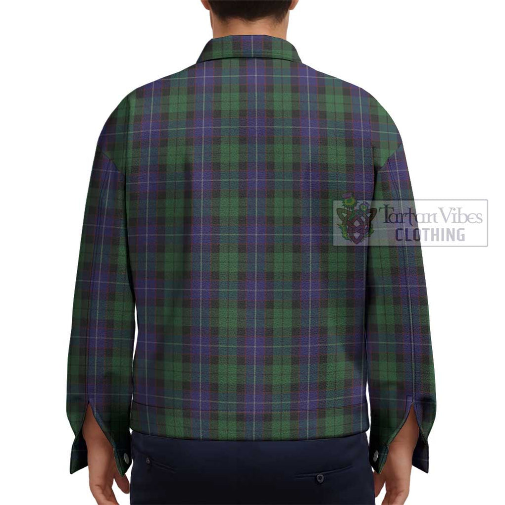 Mitchell Tartan Unisex Lapel Cotton Jacket - Tartan Vibes Clothing