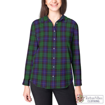 Mitchell Tartan Women's Casual Shirt - Tartan Vibes Clothing