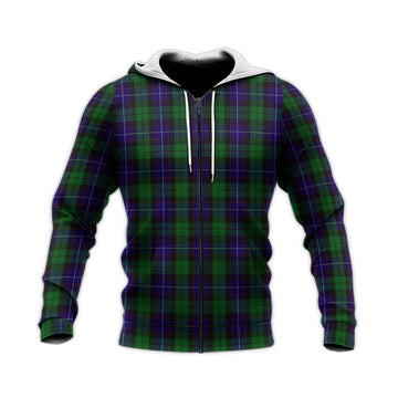 Mitchell Tartan Knitted Hoodie - Tartan Vibes Clothing