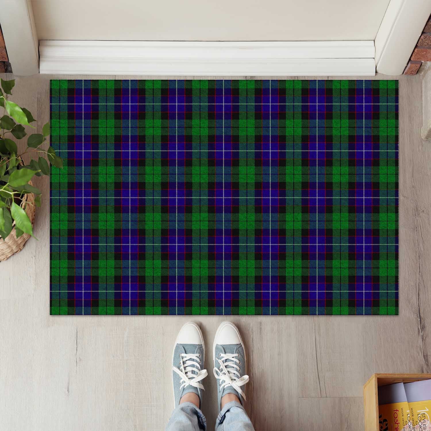 Mitchell Tartan Rubber Doormat - Tartan Vibes Clothing