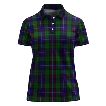 Mitchell Tartan Polo Shirt For Women - Tartan Vibes Clothing