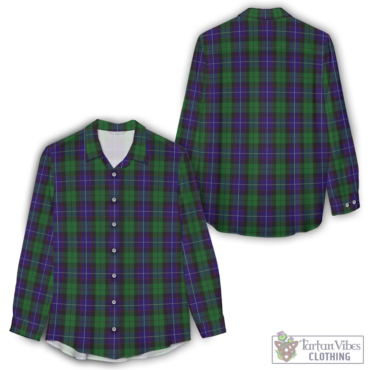 Mitchell Tartan Women's Casual Shirt - Tartan Vibes Clothing