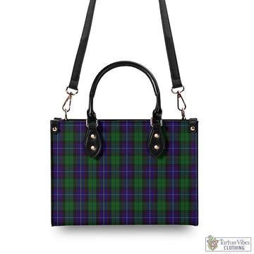 Mitchell Tartan Luxury Leather Handbags - Tartan Vibes Clothing