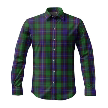 Mitchell Tartan Long Sleeve Button Up Shirt Men's Shirt - Tartan Vibes Clothing