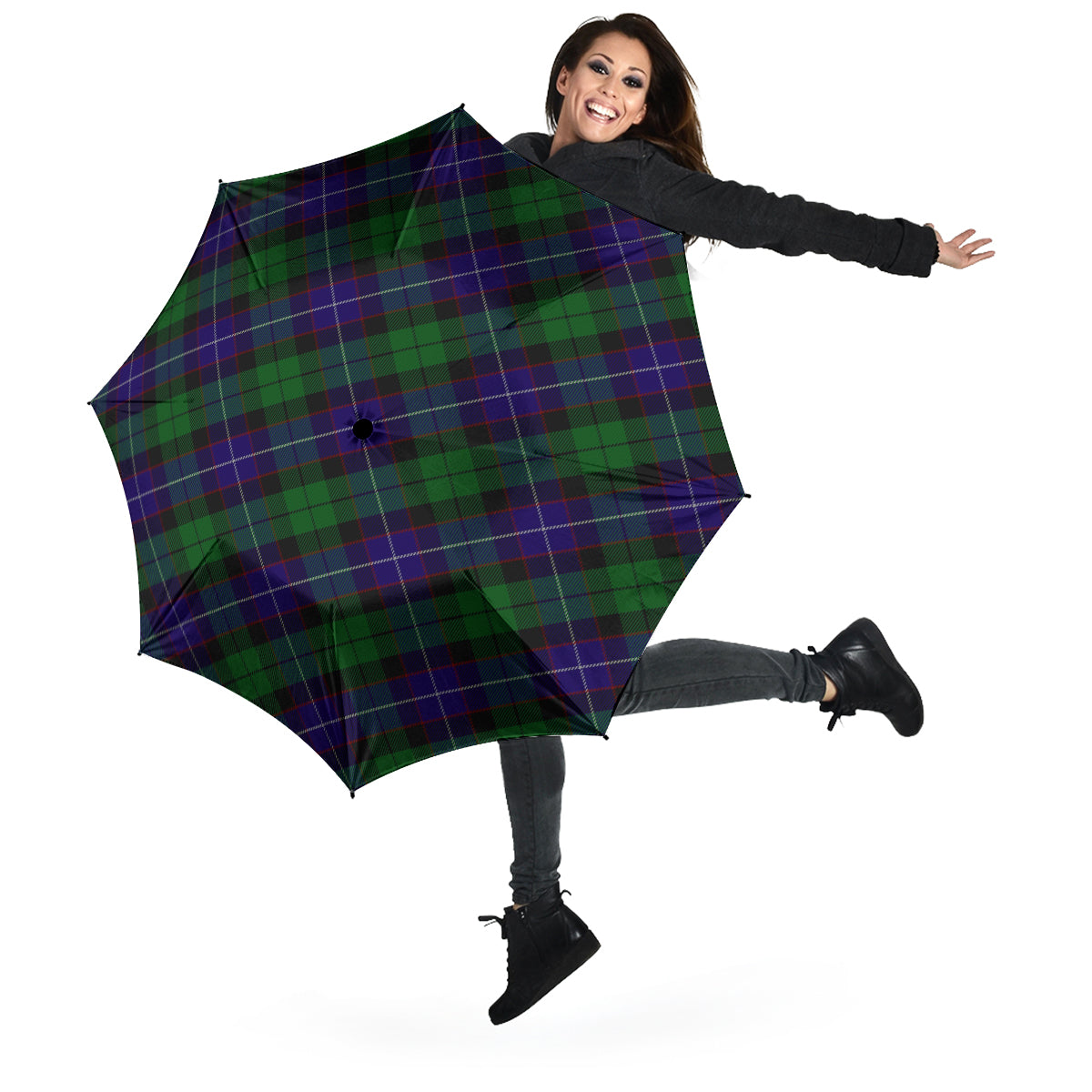 Mitchell Tartan Umbrella - Tartan Vibes Clothing