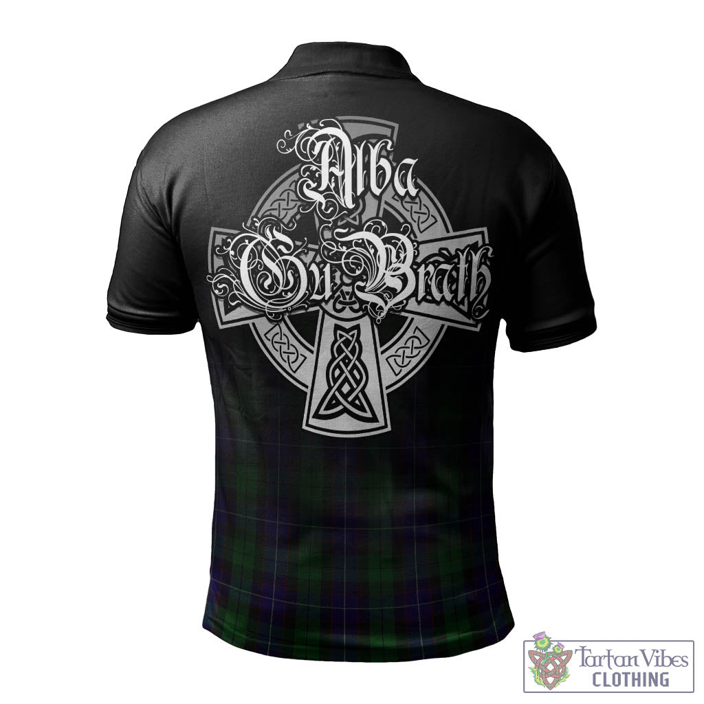Tartan Vibes Clothing Mitchell Tartan Polo Shirt Featuring Alba Gu Brath Family Crest Celtic Inspired