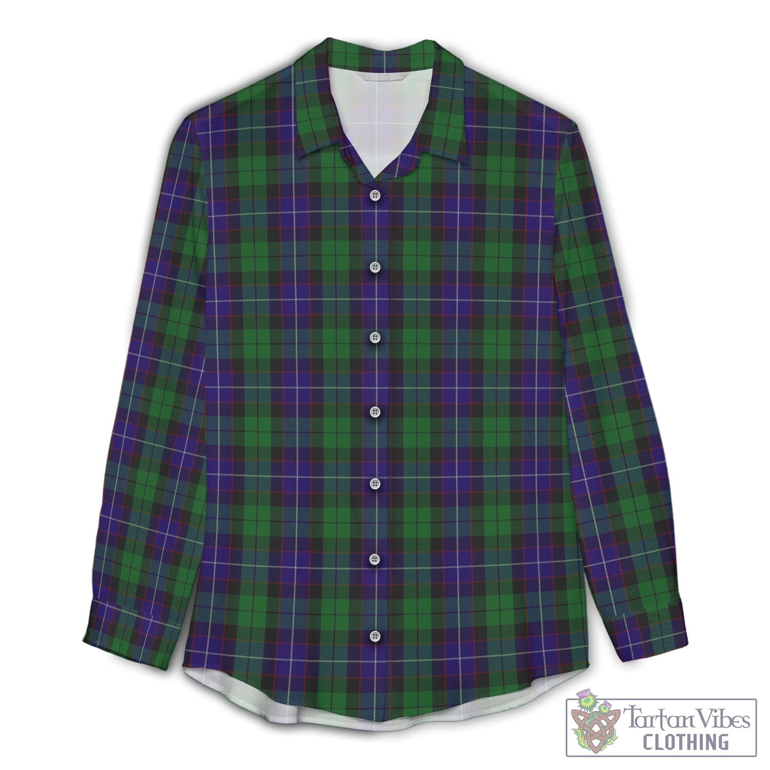 Mitchell Tartan Women's Casual Shirt - Tartan Vibes Clothing