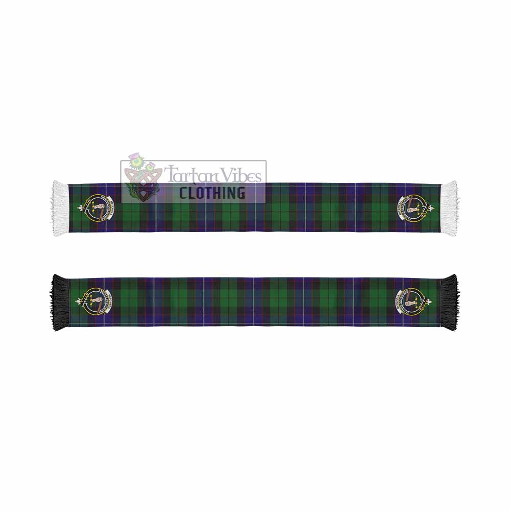 Mitchell Tartan Ruffneck Scarf with Family Crest - Tartan Vibes Clothing