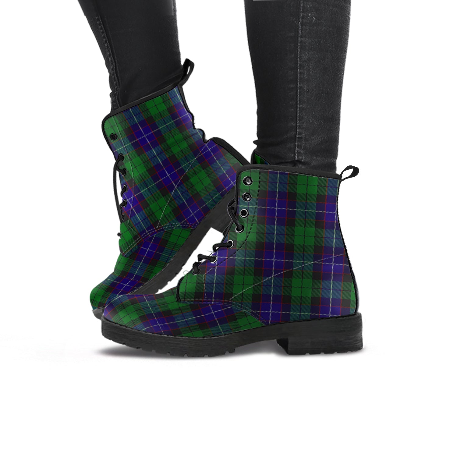 mitchell-tartan-leather-boots