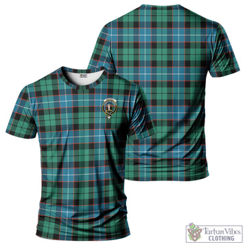 Mitchell Ancient Tartan T-Shirt with Family Crest