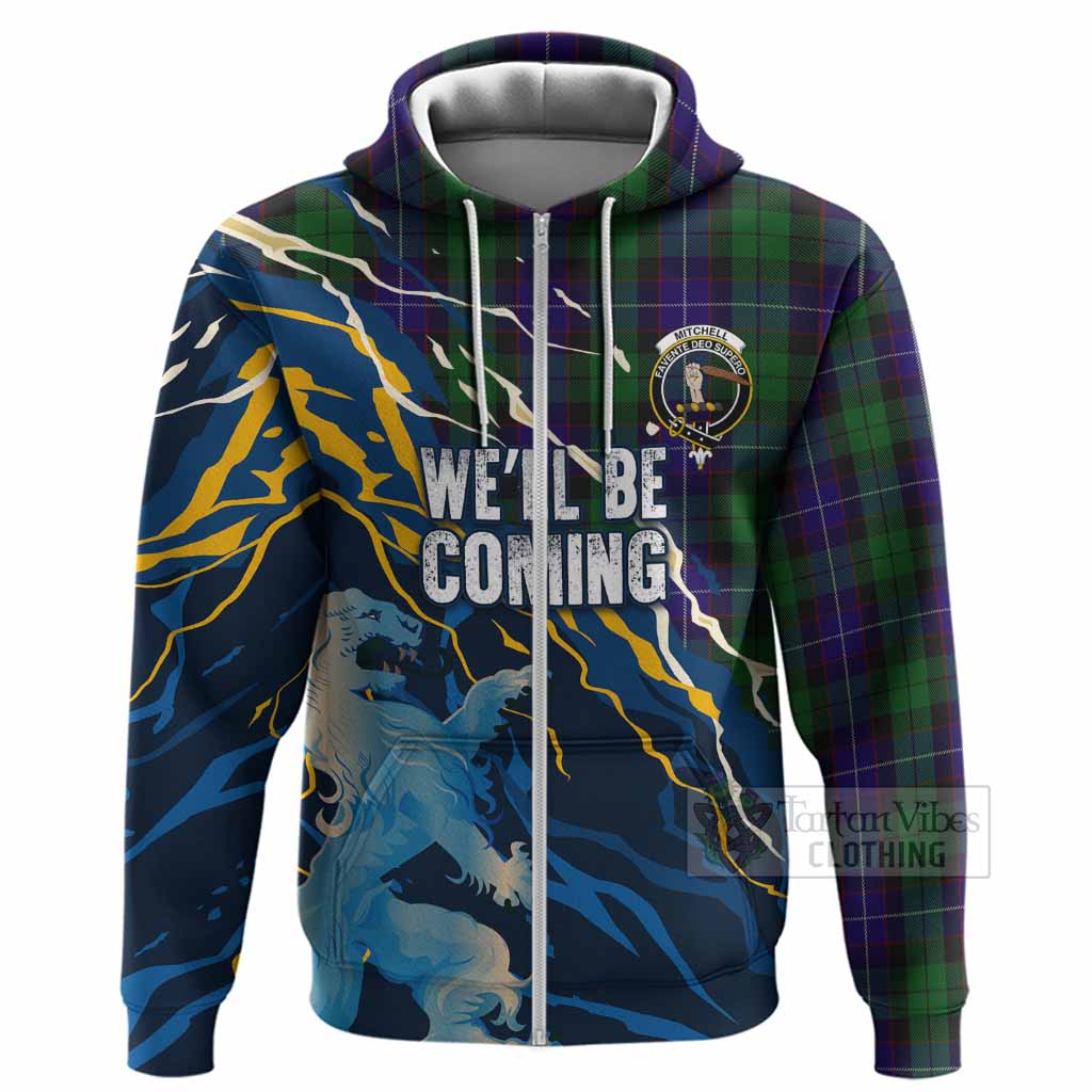 Mitchell Scotland Tartan Hoodie WC2026 Football - We'll Be Coming