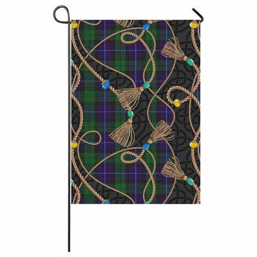 Mitchell Scottish Tartan Twisted Ropes Stylized Garden Flag 59 × 35 in (150 × 89 cm) - Tartan Vibes Clothing