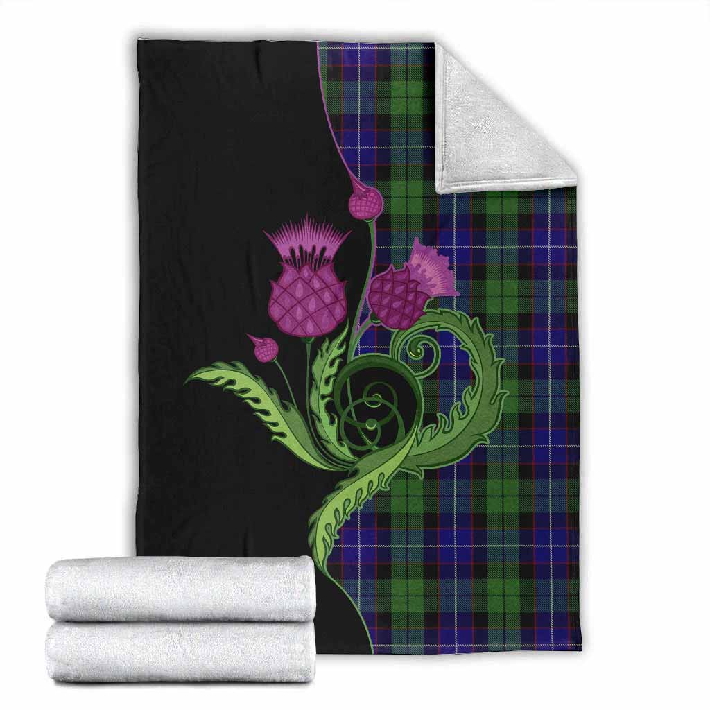 Mitchell Tartan Blanket Traditional Scottish Thistle X-Large 59 x 79 inches 150 x 200 cm - Tartan Vibes Clothing
