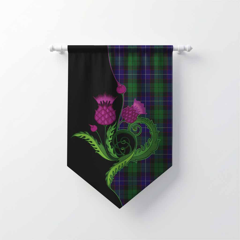 Mitchell Tartan Gonfalon Traditional Scottish Thistle Chevron - Tartan Vibes Clothing