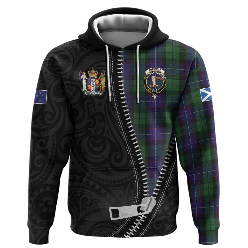 Mitchell Tartan Hoodie New Zealand Pattern Unique Zipper Stylized