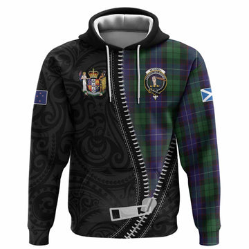 Mitchell Tartan Hoodie New Zealand Pattern Unique Zipper Stylized