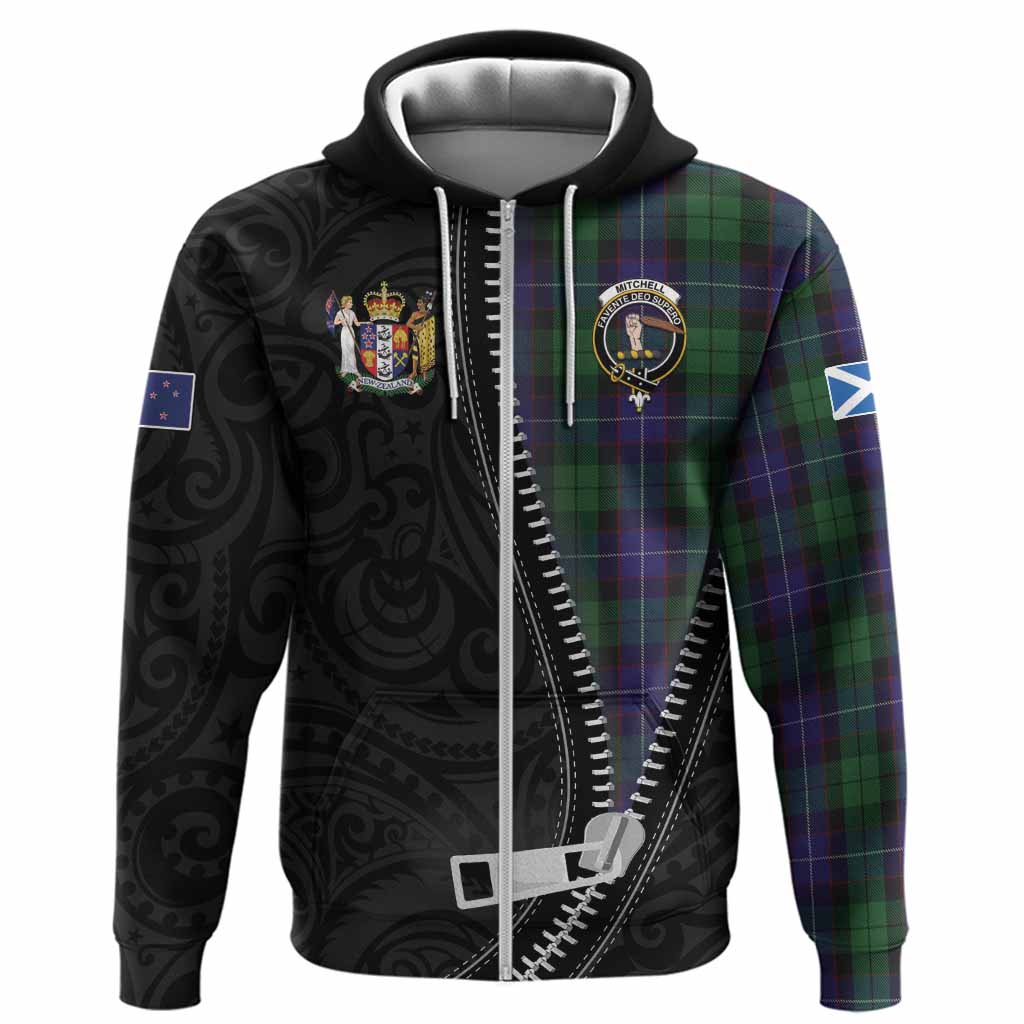 Mitchell Tartan Hoodie New Zealand Pattern Unique Zipper Stylized