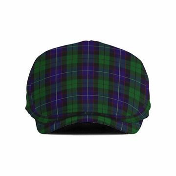 Mitchell Tartan Jeff Cap, Tartan Flat Cap