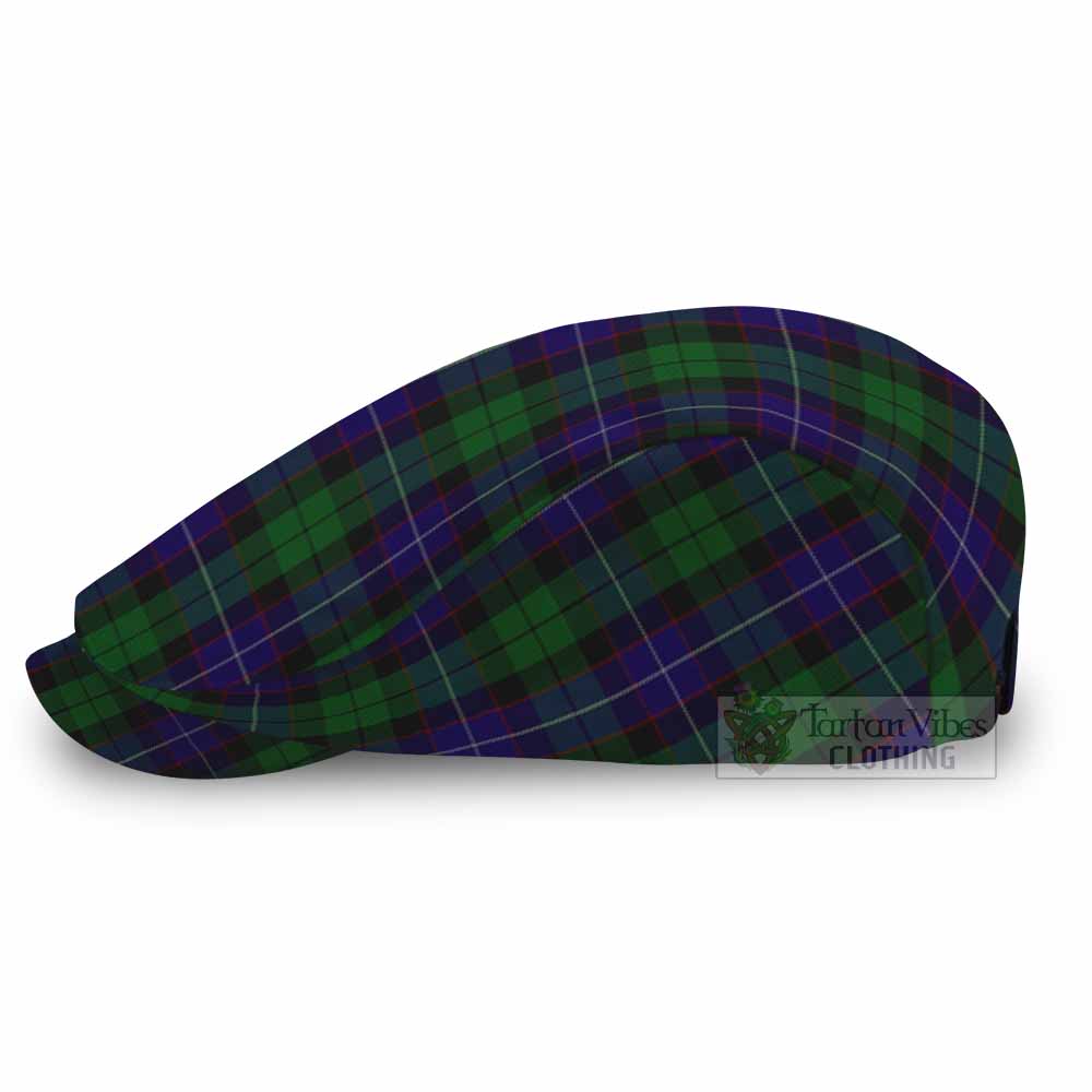 Mitchell Tartan Jeff Cap, Tartan Flat Cap