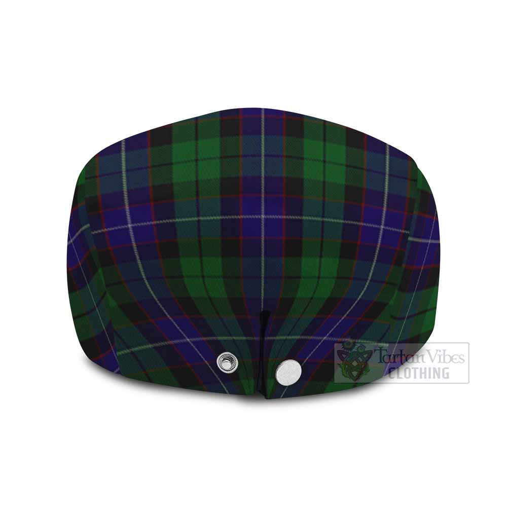 Mitchell Tartan Jeff Cap, Tartan Flat Cap