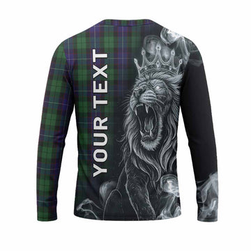 Mitchell Tartan Long Sleeve T-Shirt Roaring Lion Heritage