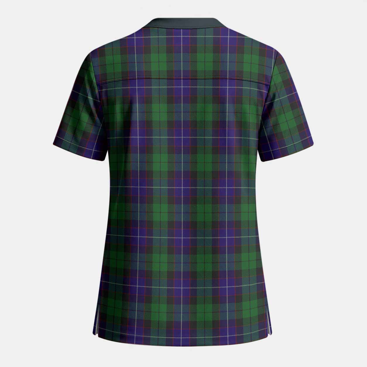 Mitchell Tartan Scrub Top - Tartan Vibes Clothing