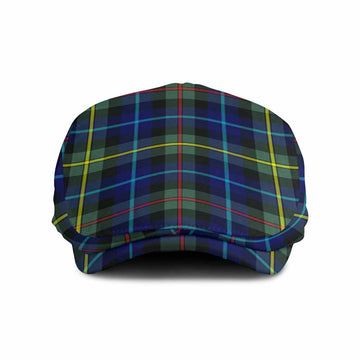 Quinn Tartan Jeff Cap, Tartan Flat Cap Jeff Hat - Tartan Vibes Clothing