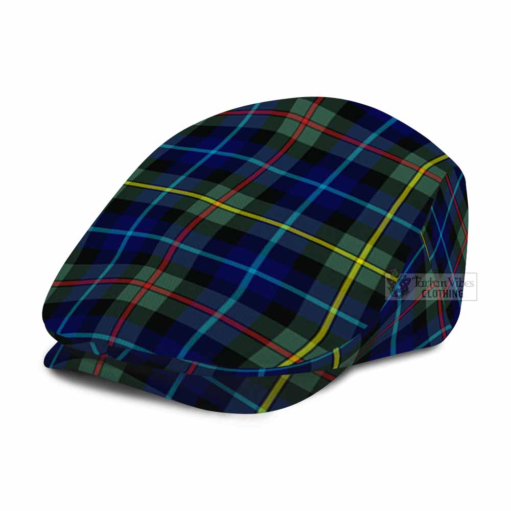 Quinn Tartan Jeff Cap, Tartan Flat Cap - Tartan Vibes Clothing