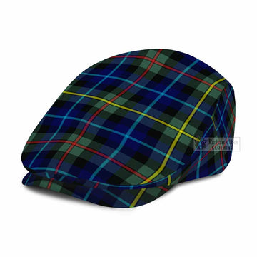 Quinn Tartan Jeff Cap, Tartan Flat Cap - Tartan Vibes Clothing