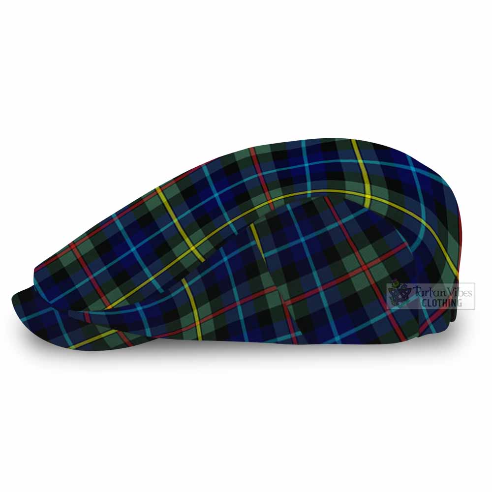 Quinn Tartan Jeff Cap, Tartan Flat Cap - Tartan Vibes Clothing
