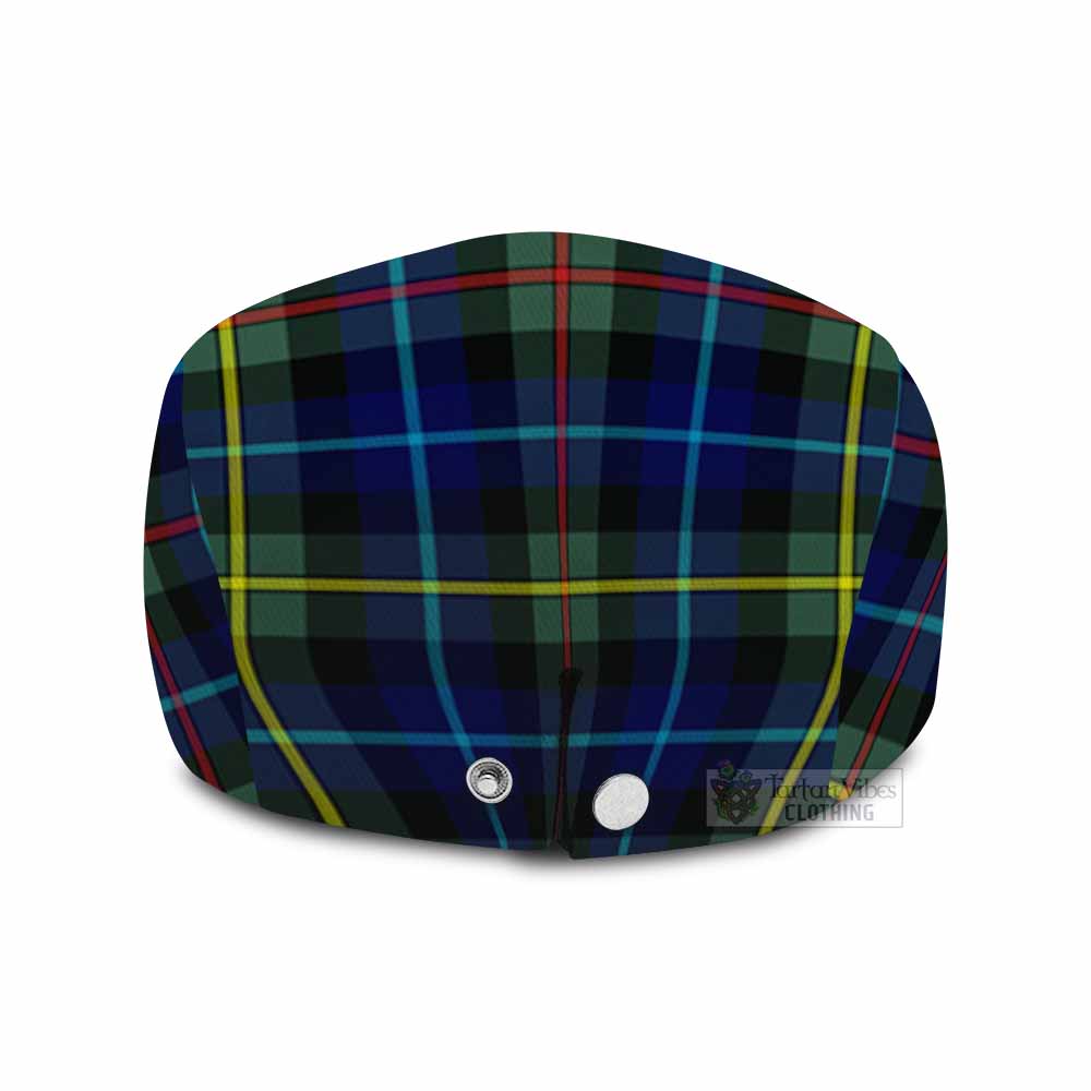 Quinn Tartan Jeff Cap, Tartan Flat Cap - Tartan Vibes Clothing