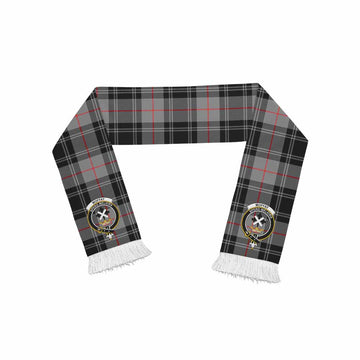 Moffat Tartan Ruffneck Scarf with Family Crest