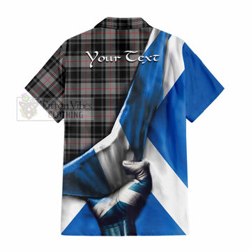 Moffat Tartan Hawaiian Shirt with Family Crest Scotland Patriotic Style