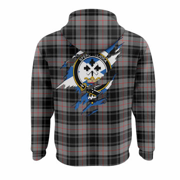Moffat Clan Crest In Me Tartan Hoodie Scotland Flag Style