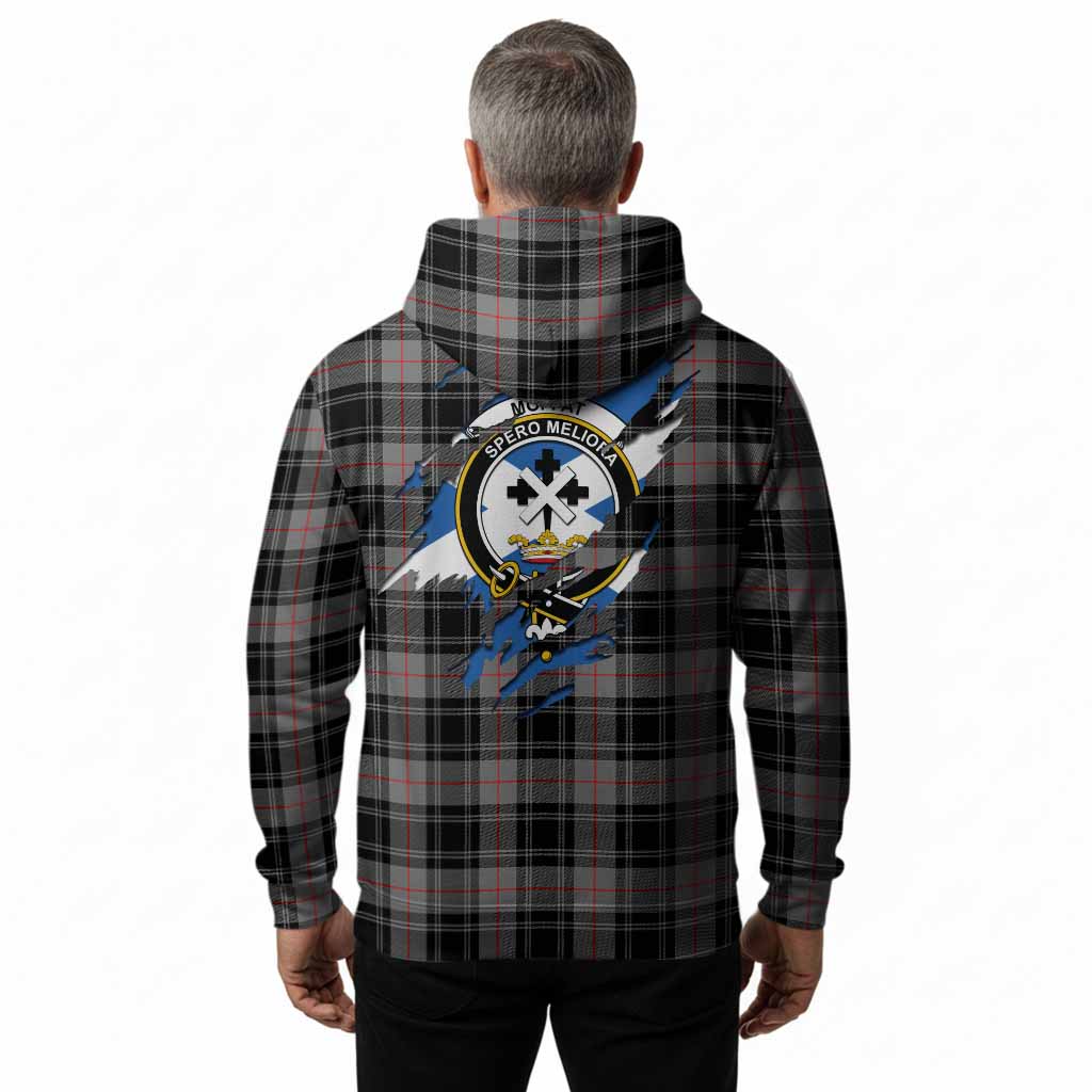 Moffat Clan Crest In Me Tartan Hoodie Scotland Flag Style