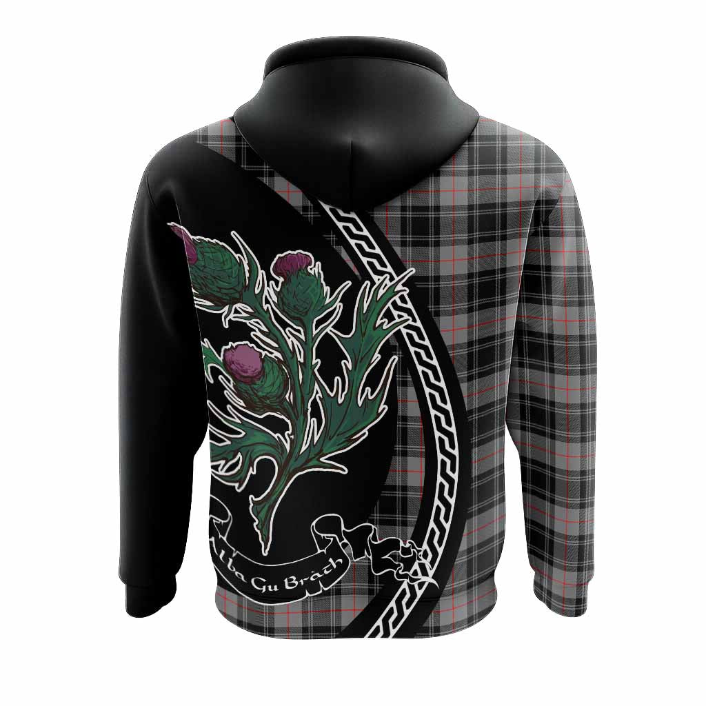 Moffat Family Crest Tartan Hoodie Alba Thistle Inspired - Tartan Vibes Clothing