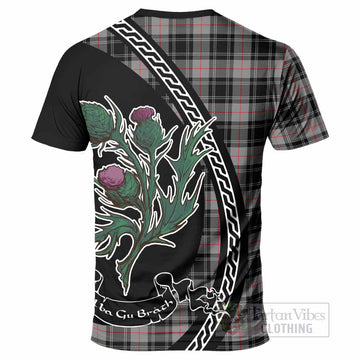 Moffat Family Crest Tartan T-Shirt Alba Thistle Inspired - Tartan Vibes Clothing