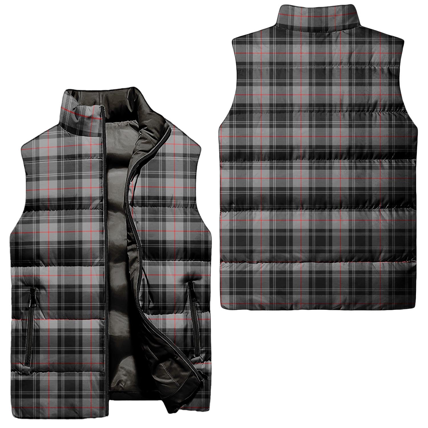 Moffat Modern Tartan Sleeveless Puffer Jacket Unisex - Tartanvibesclothing