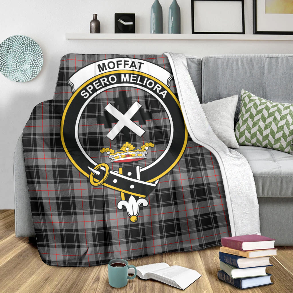 moffat-modern-tartab-blanket-with-family-crest