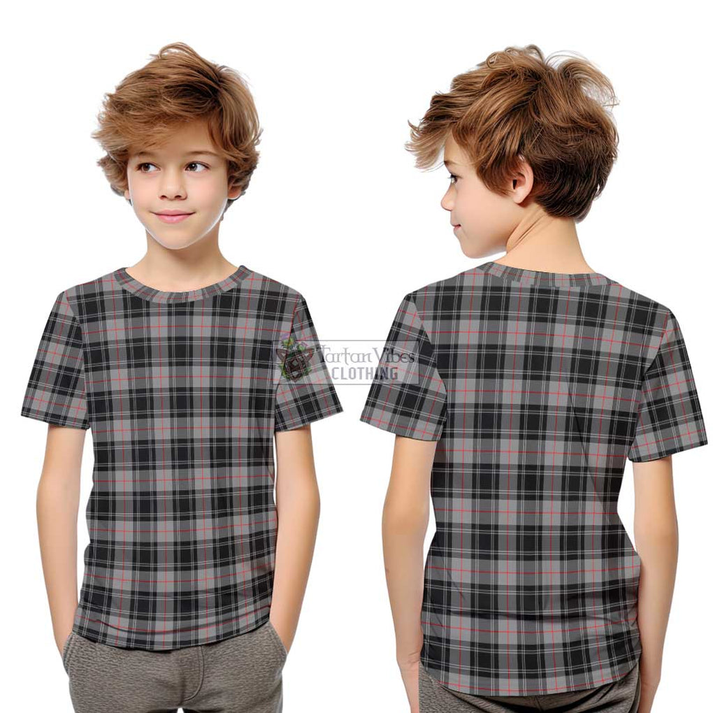 Moffat Tartan Kid T-Shirt Youth XL Size14 - Tartanvibesclothing Shop
