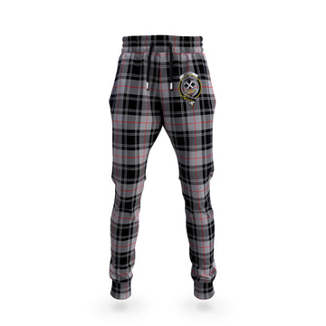 Moffat Tartan Joggers Pants with Family Crest