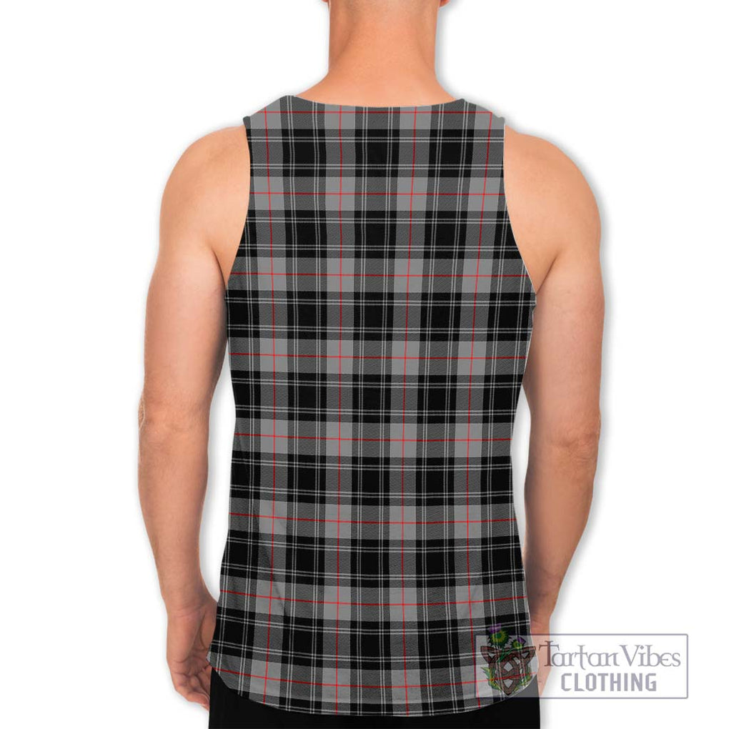 Moffat Tartan Men's Tank Top with Family Crest DNA In Me Style - Tartanvibesclothing Shop