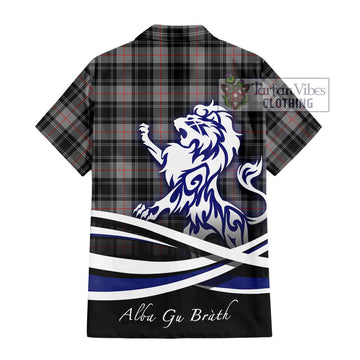 Moffat Tartan Hawaiian Shirt with Alba Gu Brath Regal Lion Emblem
