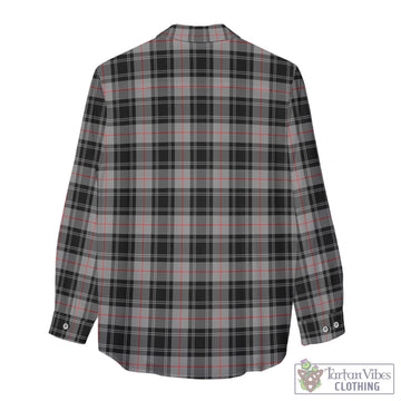 Tartan Vibes Clothing Moffat Modern Tartan Womens Casual Shirt with Family Crest