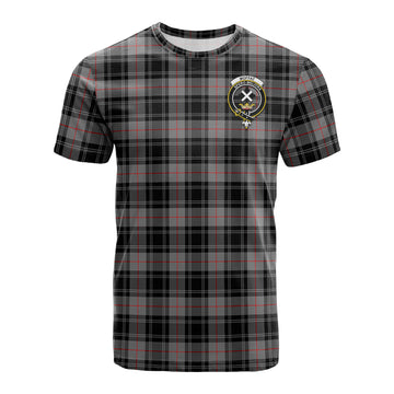 Moffat Modern Tartan T-Shirt with Family Crest